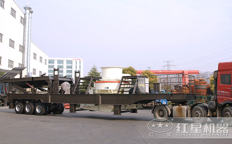小型河卵石移動(dòng)制砂機(jī)