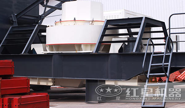 建筑垃圾制砂機廠區(qū)實拍