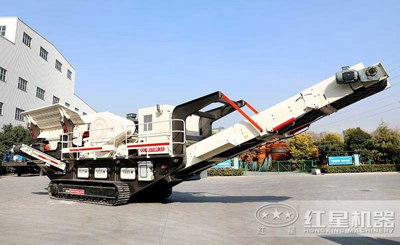 履帶式移動(dòng)碎石破碎機(jī)