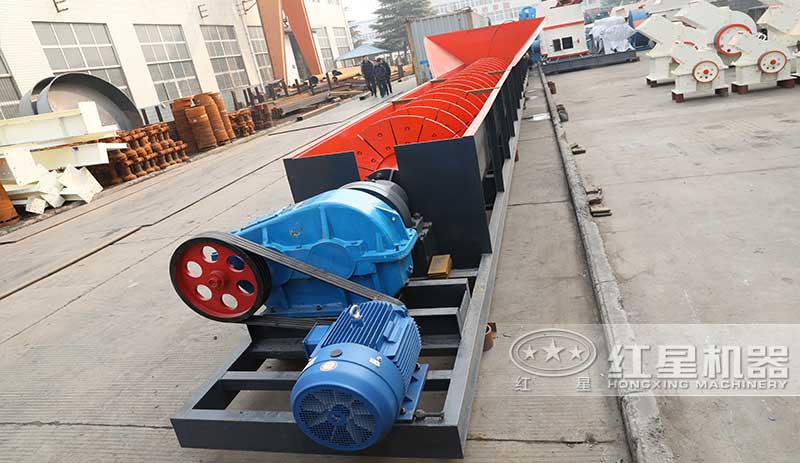 螺旋洗砂回收一體機廠區(qū)實拍