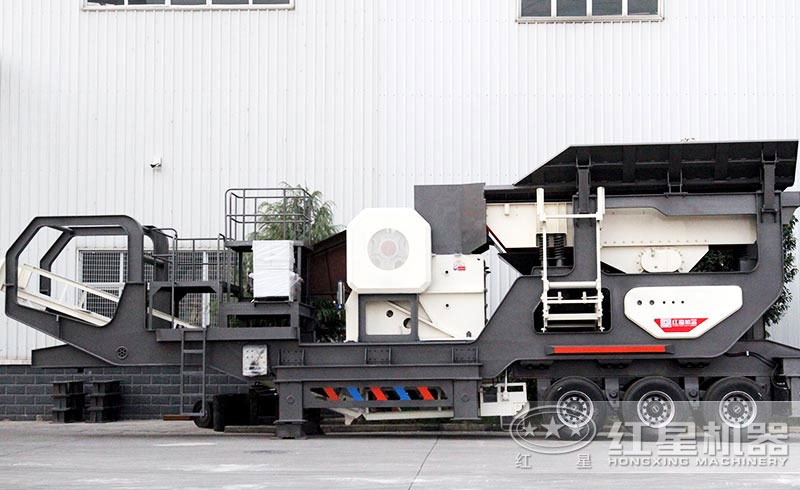 移動(dòng)式建筑石子破碎機(jī)