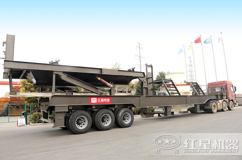 可移動(dòng)式石頭制沙機(jī)發(fā)貨中