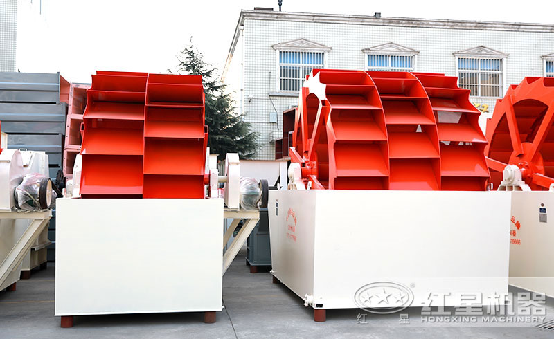 洗砂機廠區(qū)實拍