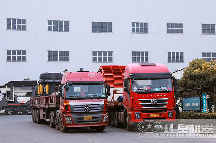 碎石破碎機發(fā)貨現(xiàn)場