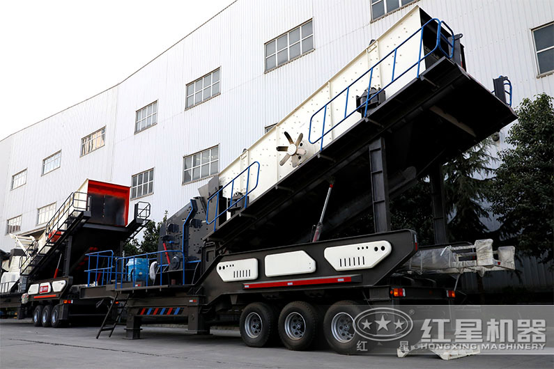 輪胎式移動(dòng)破碎站