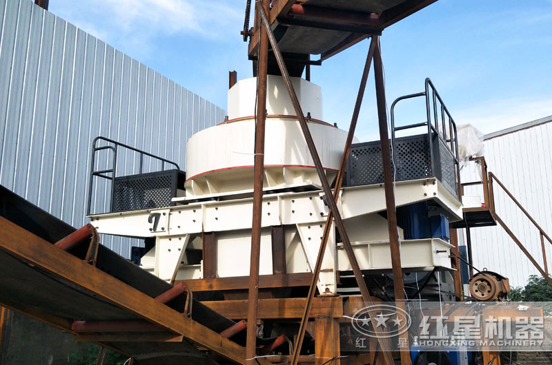 VSI制砂機(jī)作業(yè)現(xiàn)場實(shí)拍