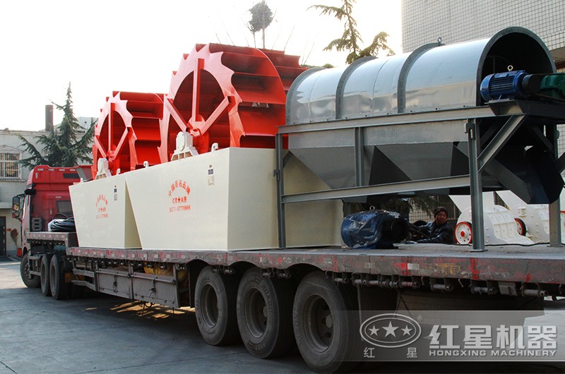 洗砂機發(fā)貨