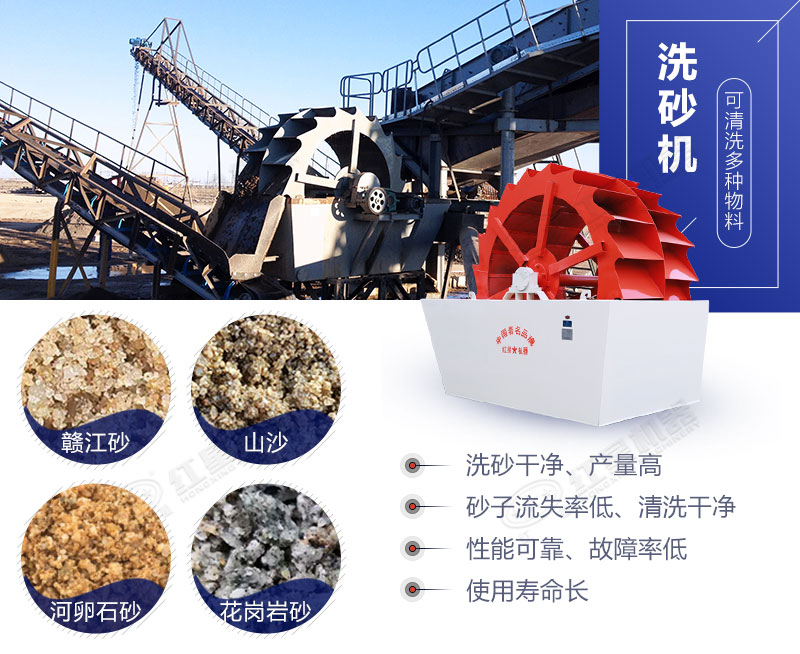 洗砂機應用十分廣泛