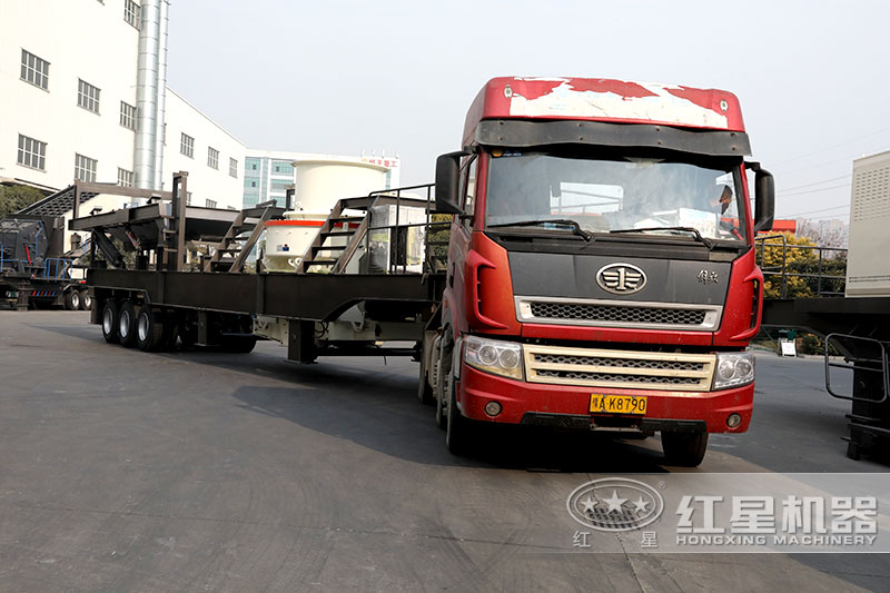 移動打沙機(jī)發(fā)貨