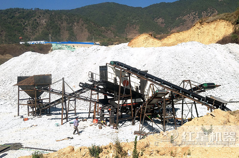 移動式碎石制砂機(jī)高產(chǎn)低耗受歡迎