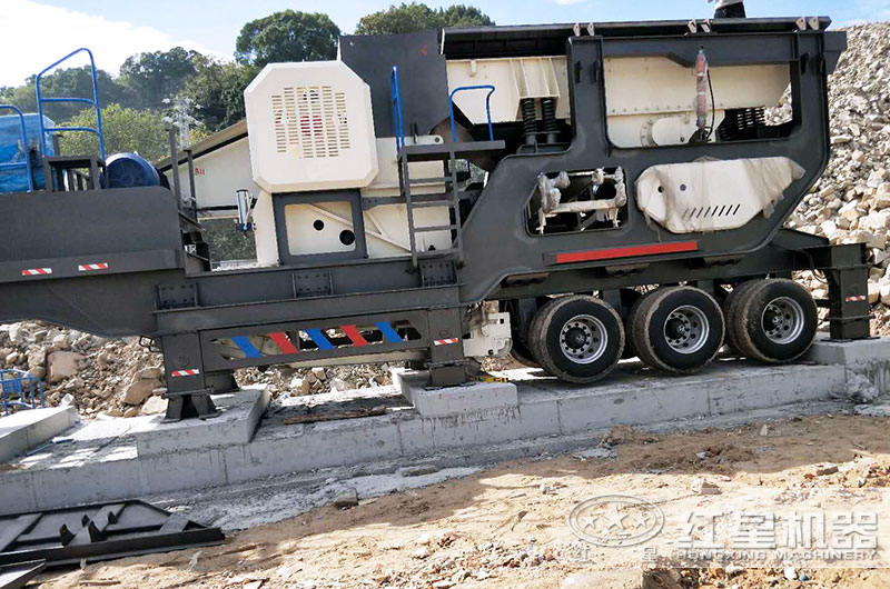移動(dòng)顎破機(jī)實(shí)拍