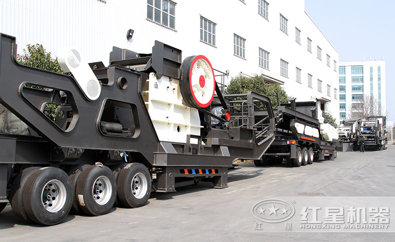 移動顎式破碎機(jī)高清廠區(qū)圖