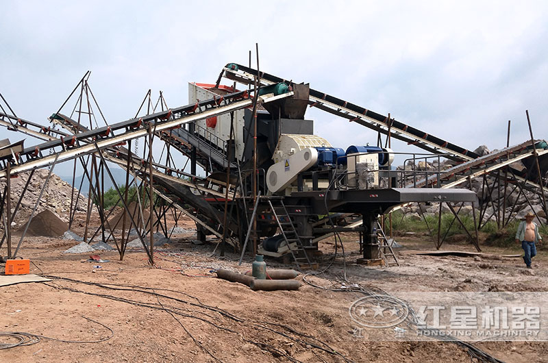 移動碎石制砂設(shè)備深受客戶喜愛