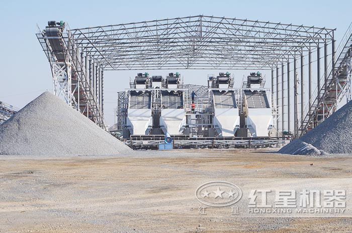 河北時(shí)產(chǎn)1000噸大型石料場現(xiàn)場三