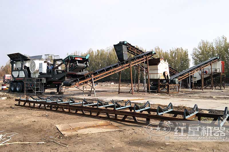 移動和固定石子破碎機搭配可以大大降低成本