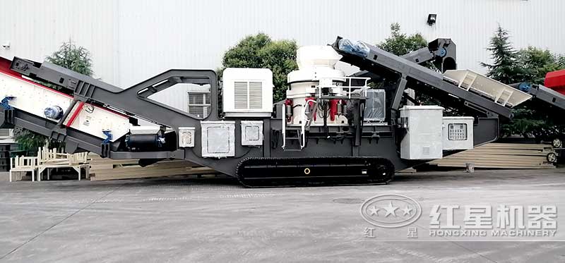 移動(dòng)履帶圓錐破碎機(jī)設(shè)備