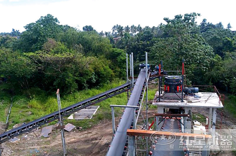 菲律賓石子生產(chǎn)現(xiàn)場(chǎng)實(shí)拍之圓錐破