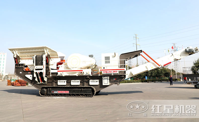 小型履帶移動破碎制砂一體機(jī)