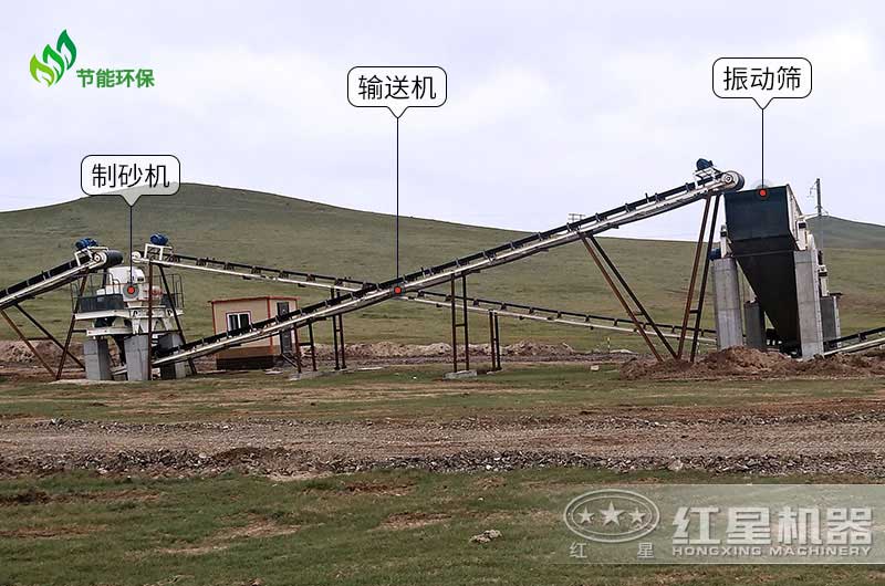 環(huán)保制沙現(xiàn)場