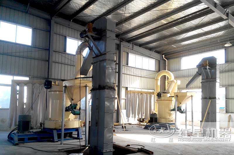 紅星機器為老客戶擴建磨粉生產線