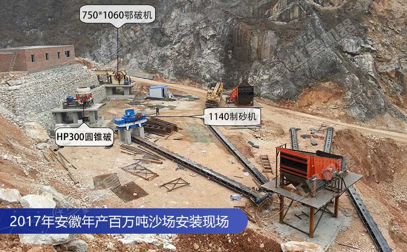 安徽年長百萬噸人造沙廠