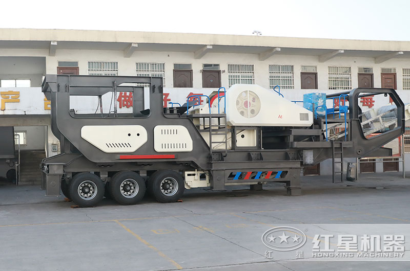 輪胎式移動石子破碎機(jī)