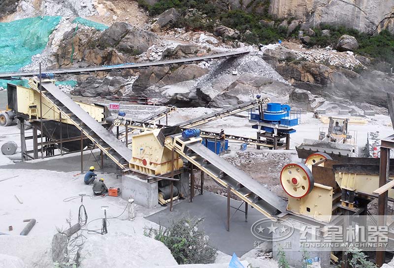 一座時(shí)產(chǎn)200噸砂石廠也要百萬以上投資