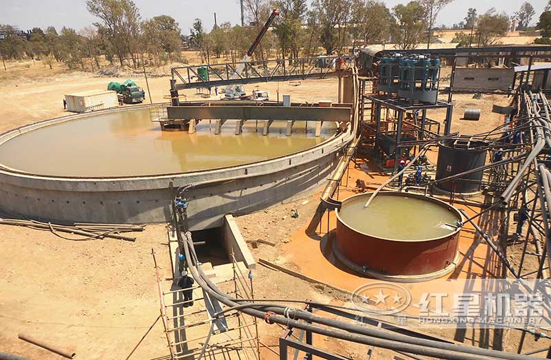 選礦現(xiàn)場濃縮機