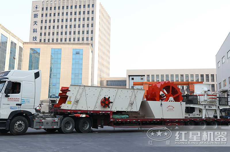 機(jī)制砂生產(chǎn)線每月都要發(fā)出去幾十臺(tái)