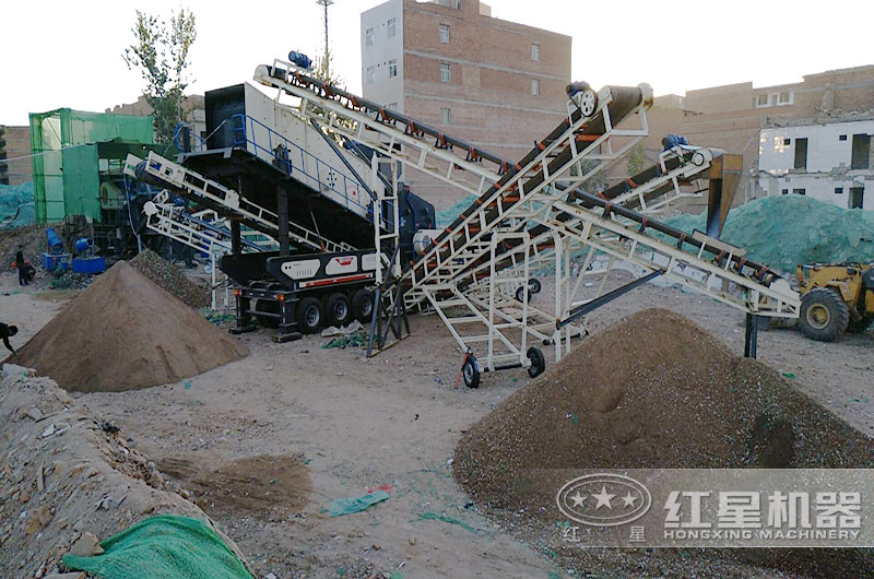 西安用戶制砂生產(chǎn)現(xiàn)場(chǎng)