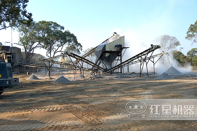 石料生產(chǎn)現(xiàn)場(chǎng)