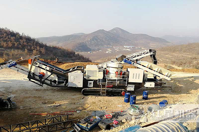 移動(dòng)式破碎生產(chǎn)現(xiàn)場實(shí)拍