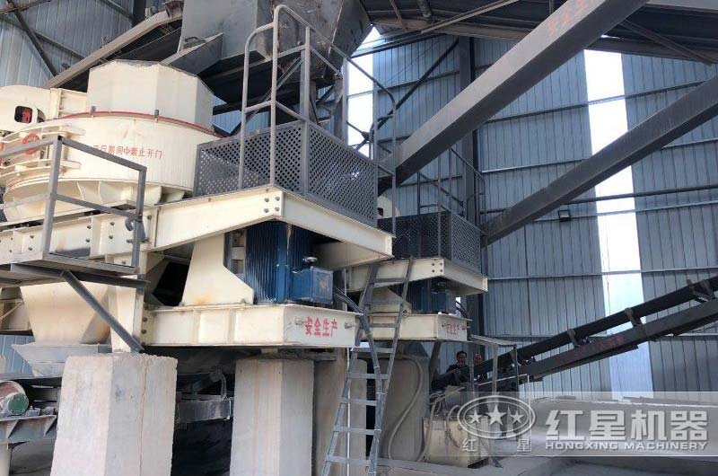 VSI制砂機(jī)現(xiàn)場(chǎng)