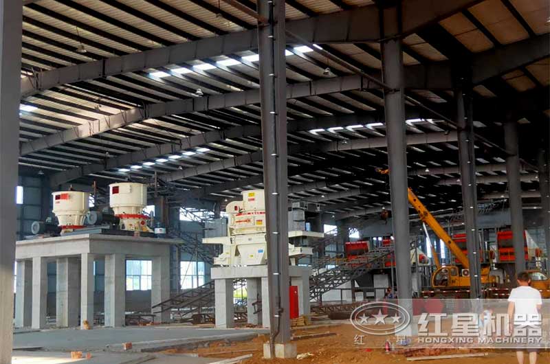 破沙機現(xiàn)場