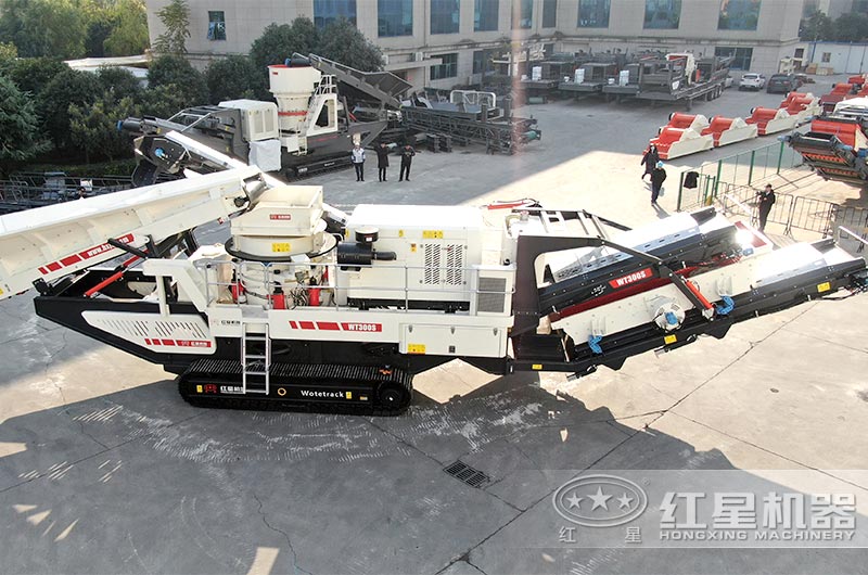 再創(chuàng)佳績(jī)！紅星機(jī)器移動(dòng)破碎站昂首“犇”向新征程！