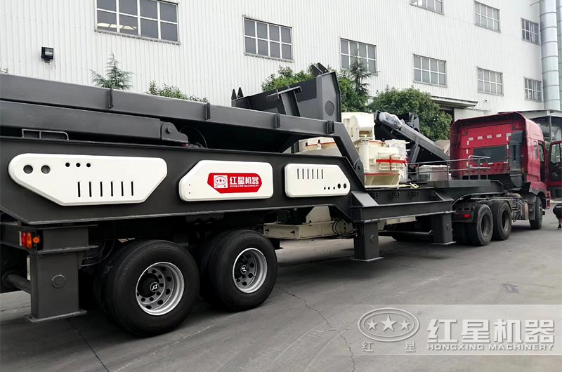 沖擊破移動(dòng)破碎站