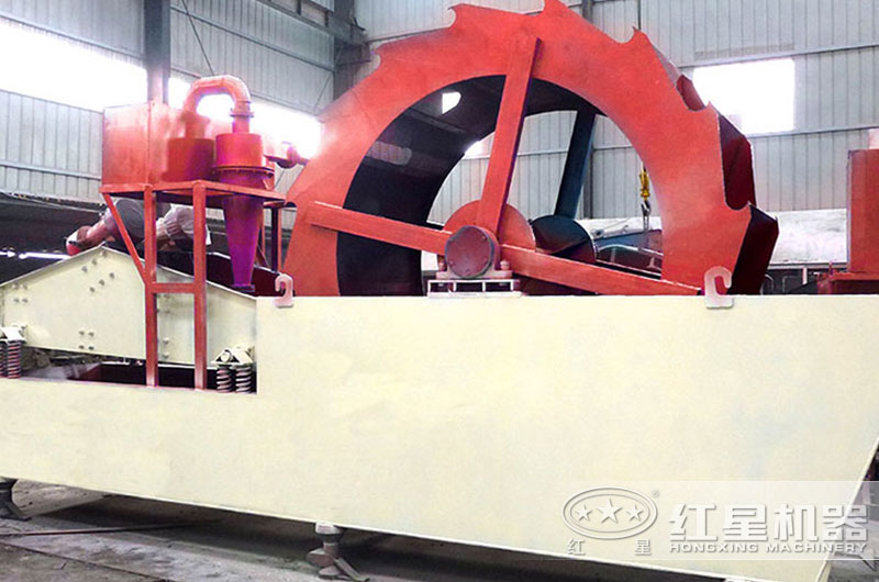 新型泥沙分離機，洗沙回收一體機