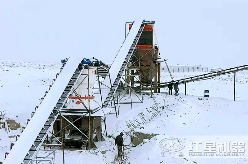 內(nèi)蒙鄂爾多斯采石廠全套設(shè)備亮相，百萬投資三個月回本