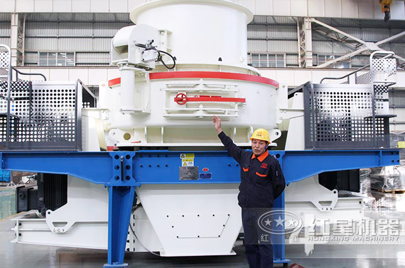 HVI沖擊式制砂機(jī)，用于石灰石生產(chǎn)石料細(xì)碎