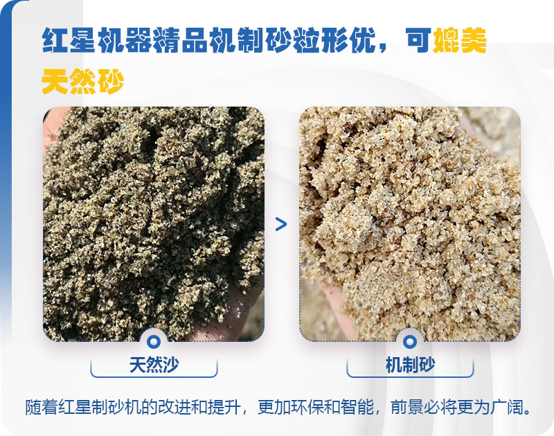 混凝土用河沙好還是機(jī)制砂好？骨料生產(chǎn)線工藝流程是什么？