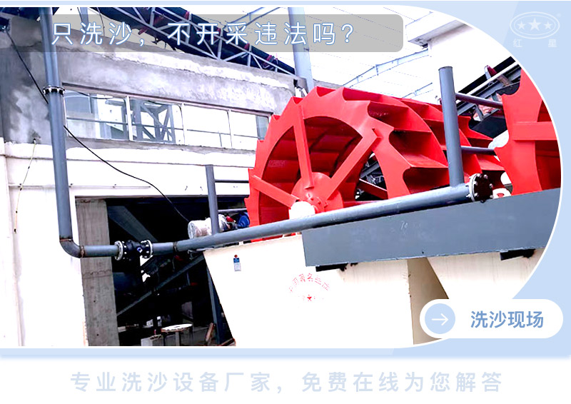 只洗沙不開(kāi)采也違法嗎？洗沙場(chǎng)需要什么手續(xù)？