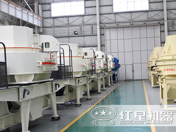 頁巖制砂機廠區(qū)