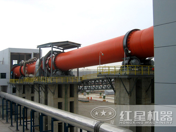 環(huán)保石灰窯現(xiàn)場實拍1