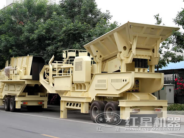 建筑垃圾移動(dòng)破碎站